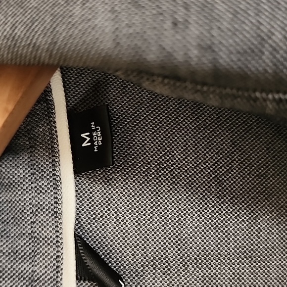 New Travis Mathew Medium Charcoal Gray Golf Polo Great Gift - Picture 4 of 7